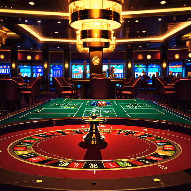 Premium casino event setup